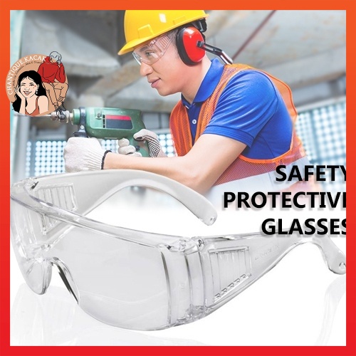 CK Safety Glasses Goggles Eye Protection PPE Glasses Clear Spek Mata