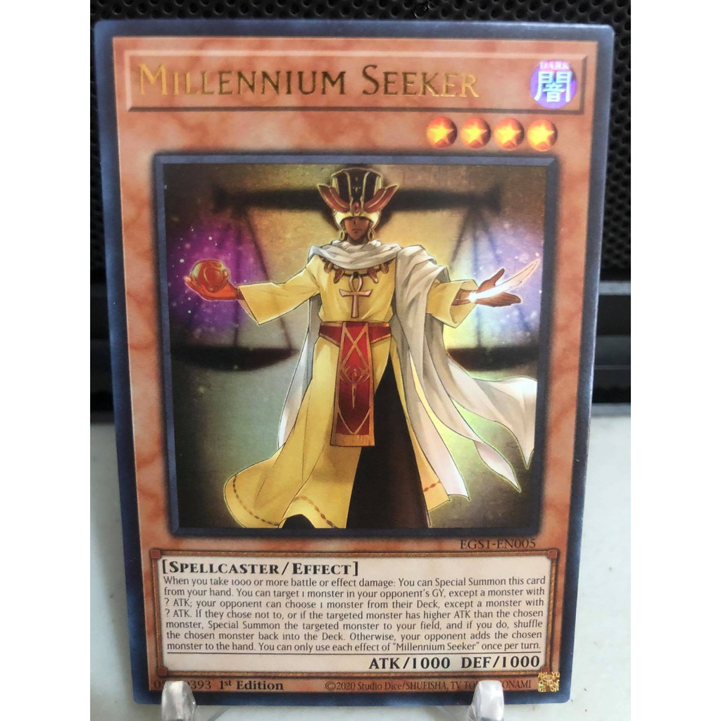 Millennium Seeker - EGS1-EN005 - Ultra Rare - 1. Auflage - Yu-Gi-Oh! Sammelkarte