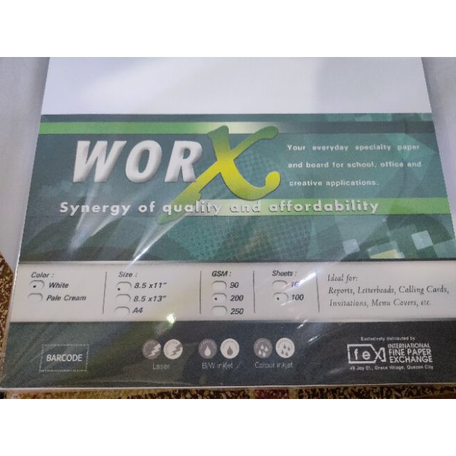 libreng pagpapadala Specialty Paper Worx Paper by ream 100sheets