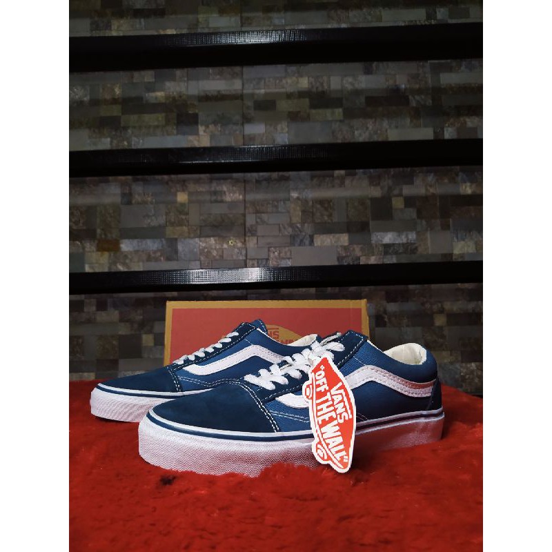 Vans blue old outlet skool