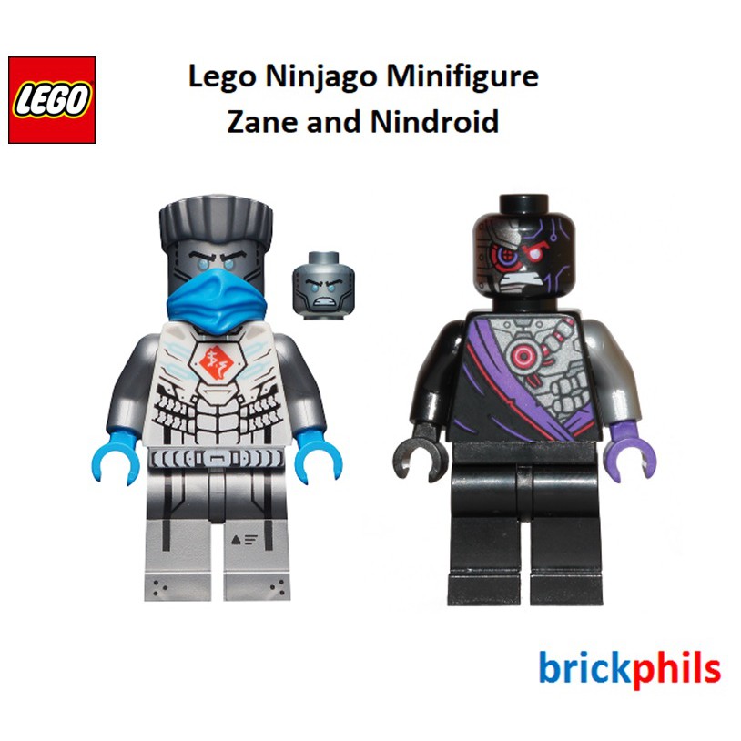 Lego Ninjago Minifigure Zane and Nindroid Shopee Philippines