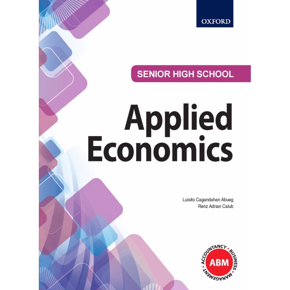 Applied Economics (Senior High School) [1st Edition] | Shopee Philippines