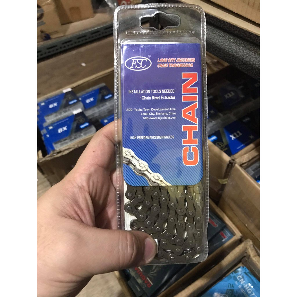 FSC Single Speed Chain for Fixed Gear BMX Bicycles Jrspeed | Shopee ...