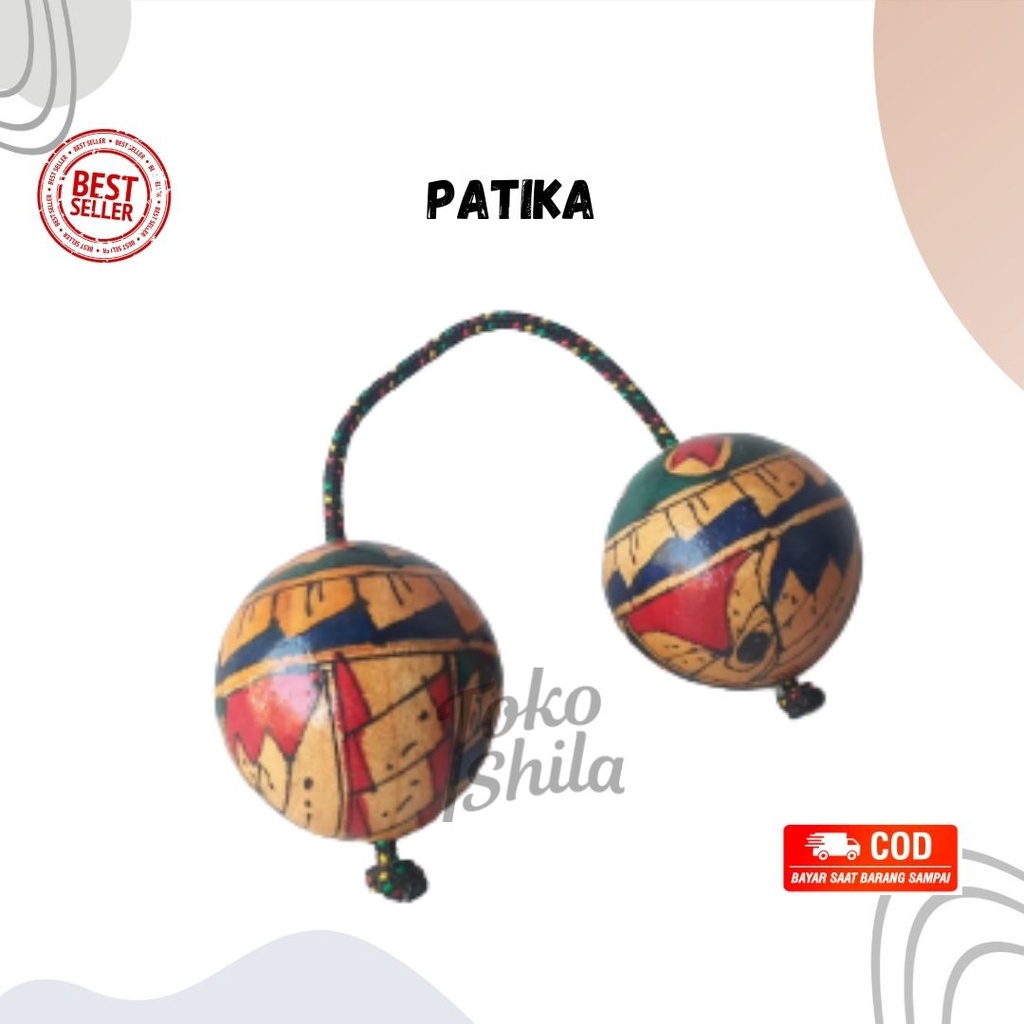 KAYU Marakas Patica Origin Kosika Kashaka Wooden Shaker Traditional ...