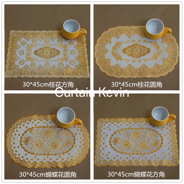 Charming Placemats, HeatResistant Placemats Stain Resistant AntiSkid