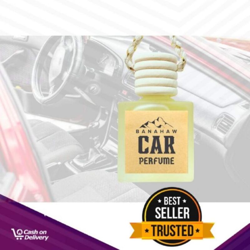 cho BANAHAW CAR PERFUME hanging diffuser 10ml hotel scent long lasting