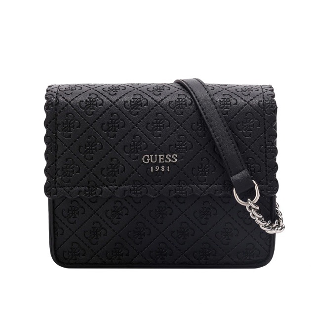 Guess black outlet sling bag