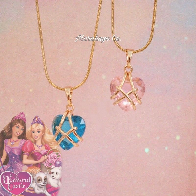 Barbie on sale heart necklace