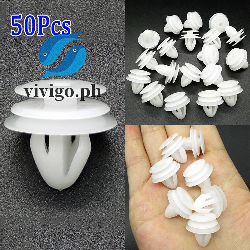 Car Rivets 50Pcs Nylon Plastic Replacement For Hyundai Elantra Sonata ...