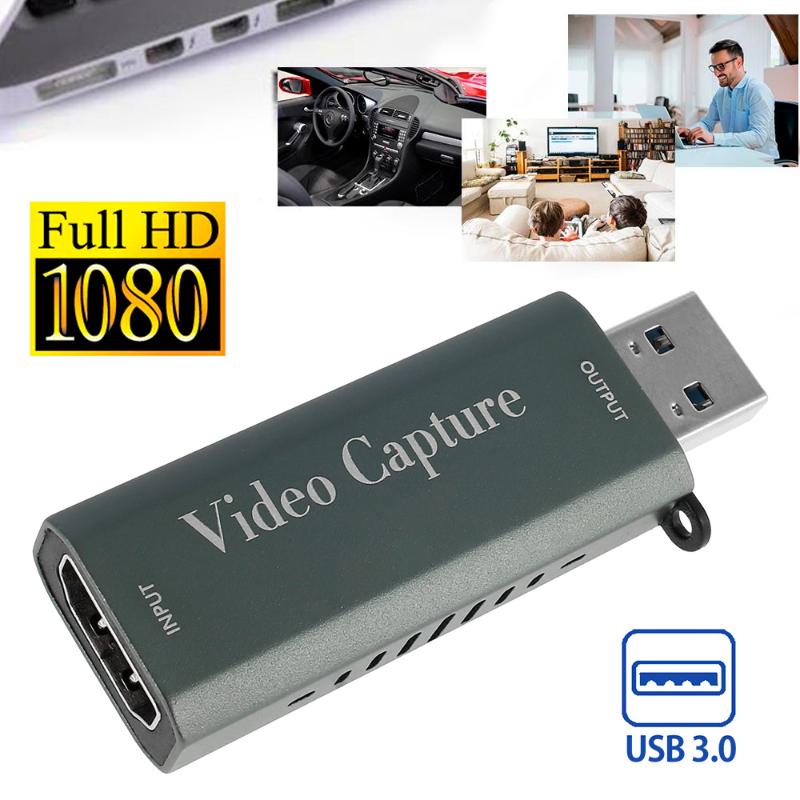 Video Capture Card HD 1080P 60fps Audio Capture Device For OBS HDMI To