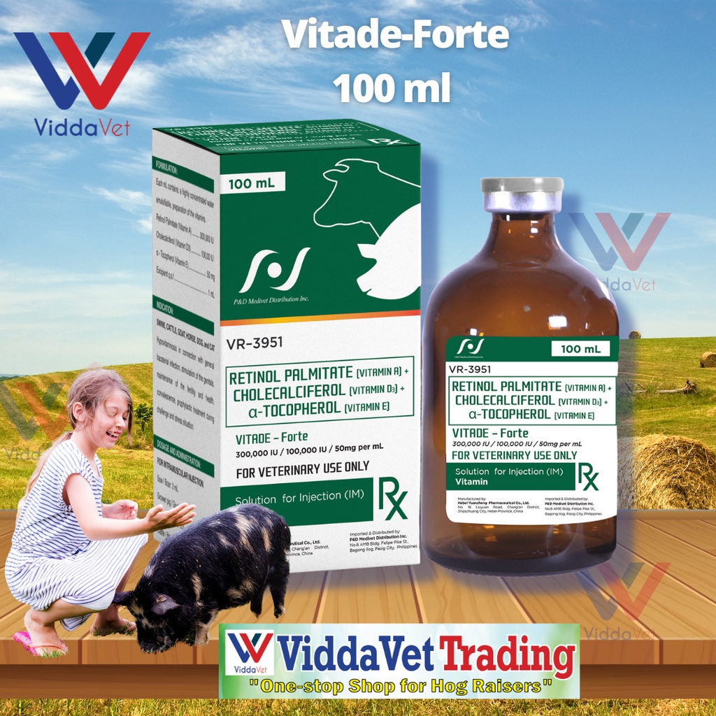 100 ml VITADE - Forte for pets, livestock, pigs poultry | Shopee ...
