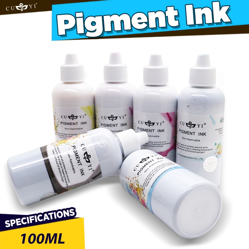 CUYI Pigment Ink for Epson Inkjet Printer 100ml | Shopee Philippines