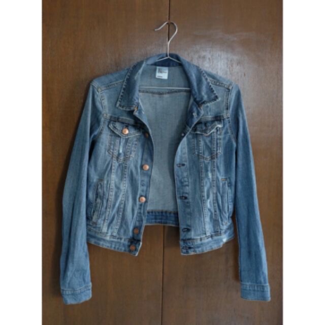 Divided denim jacket sale