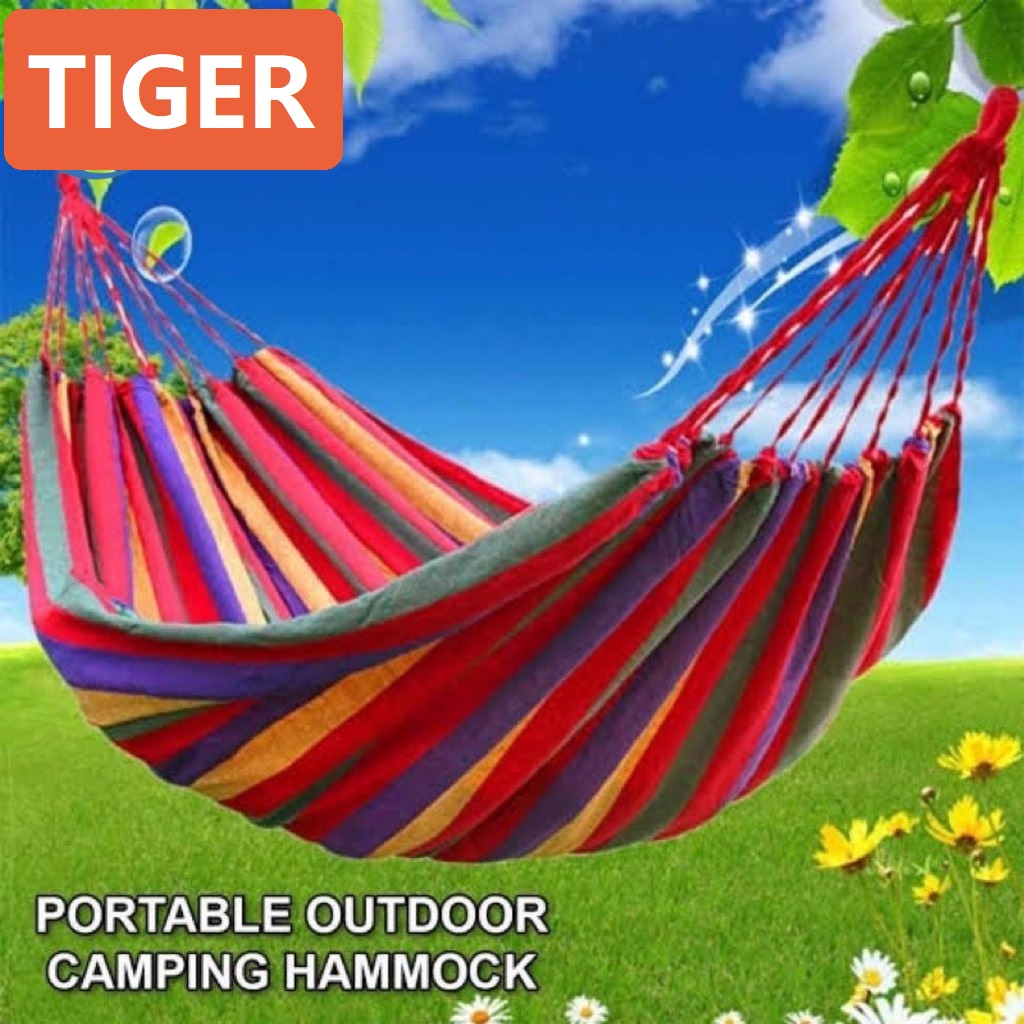 COD outdoor small hammock (random color) factory direct sales in the