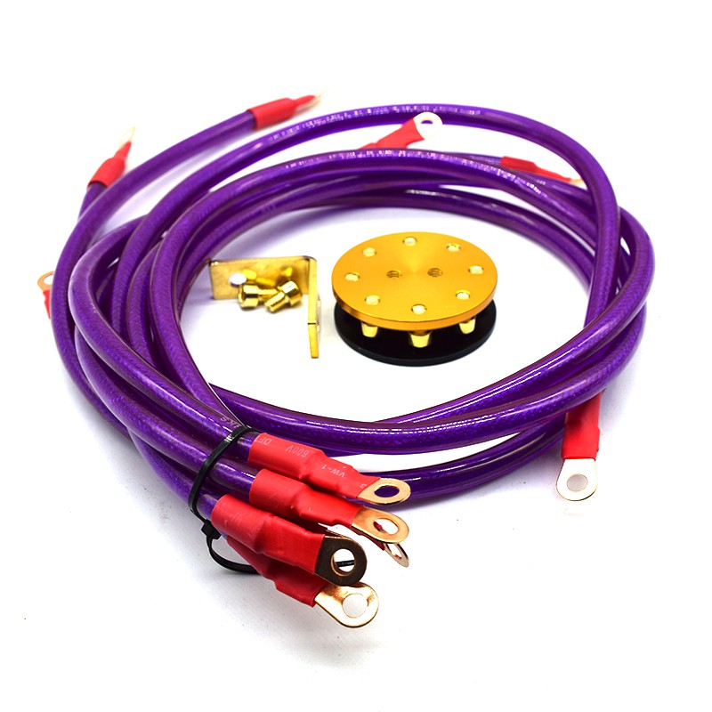 Hks Car Modified Ground Wire Strengthened Boxed Ground Wire Car Positive Negative Ground Wire 6