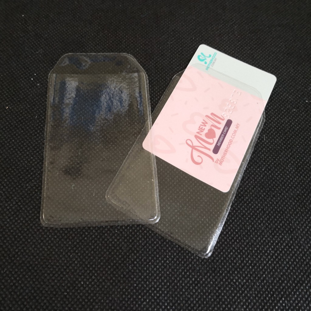 ID Credit Card Holder Case / Pocket PVC Clear IC Holder / Kad Plastik