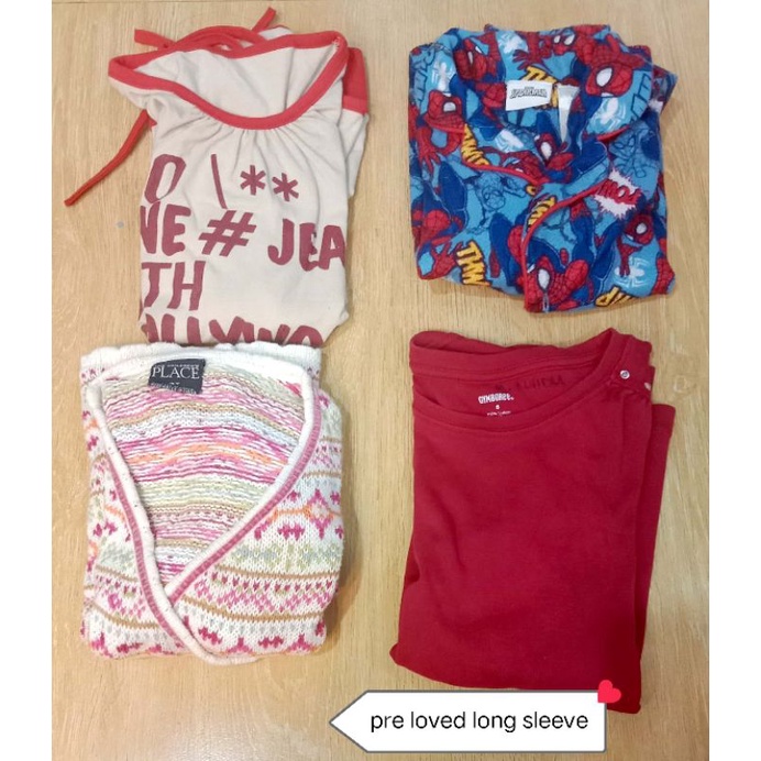 long sleeve for kids pre-loved | Shopee Philippines