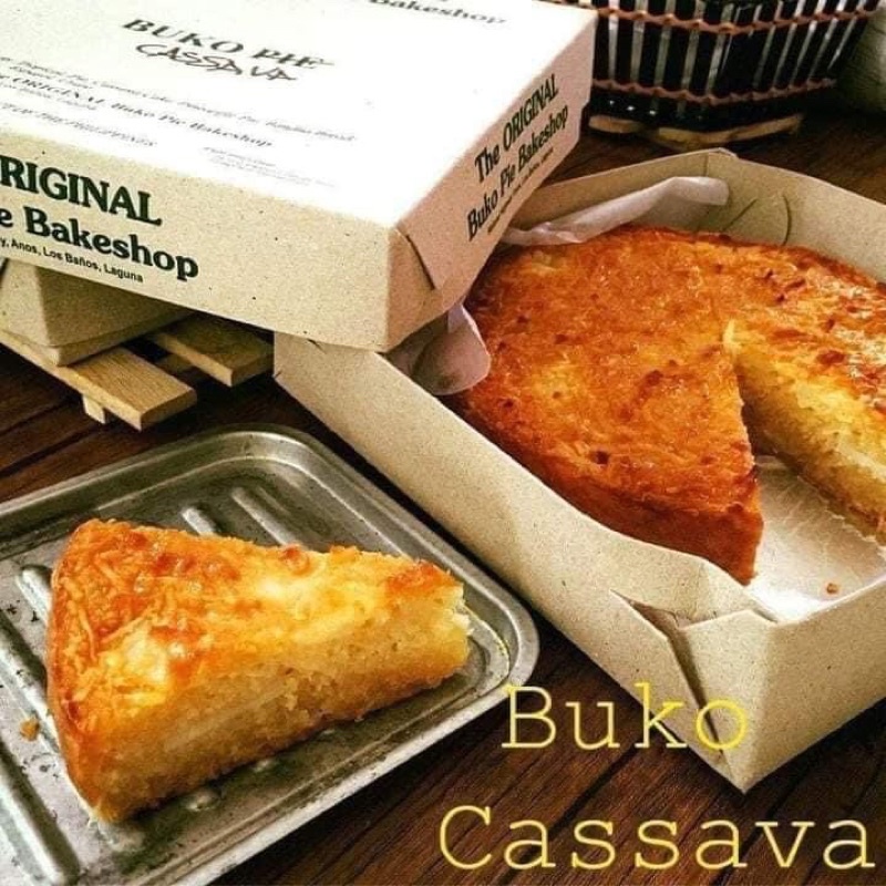 The Original Buko Cassava Pie(Depends on Availability)if not available