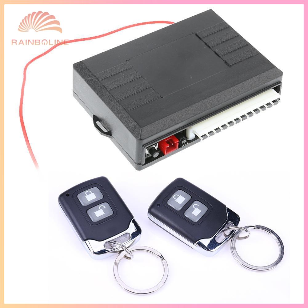 Universal Central Locking Remote Control Car Alarm Auto Kit | Shopee ...