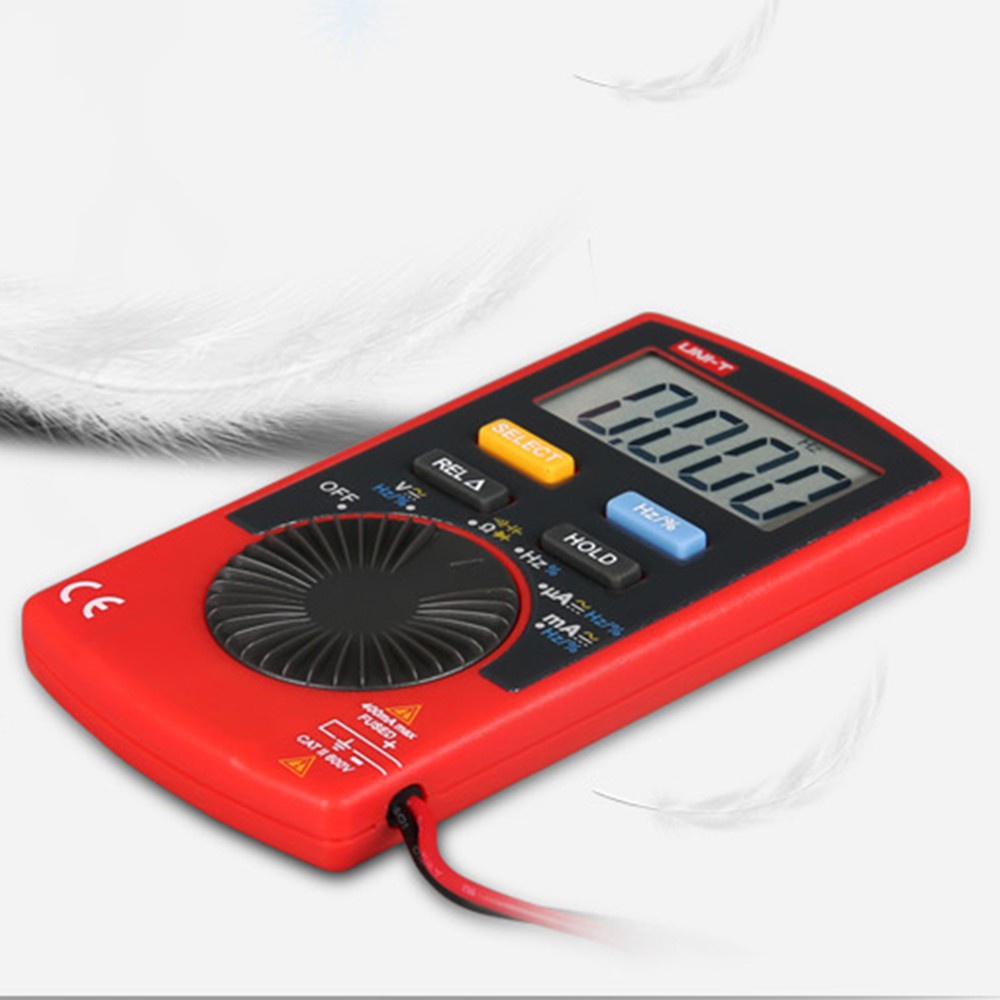 Mini Digital Multimeter UNI-T UT120A UT120B UT120C LCD Auto Range DC AC ...