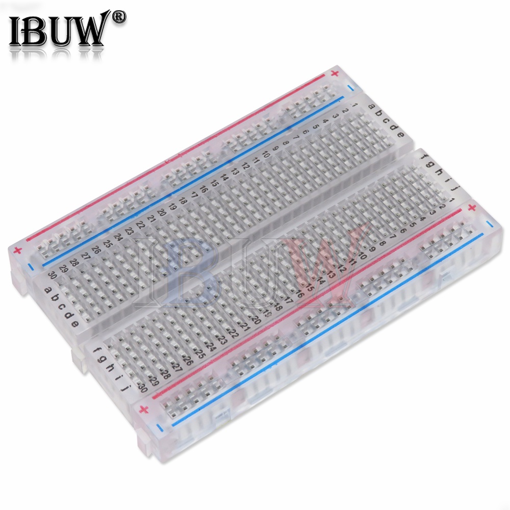1PCS MB-102 MB102 Breadboard 830 / 400 Point Solderless PCB Bread Board ...