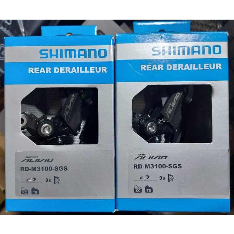 Shimano alivio RD-M3100-SGS 9 speed rd | Shopee Philippines