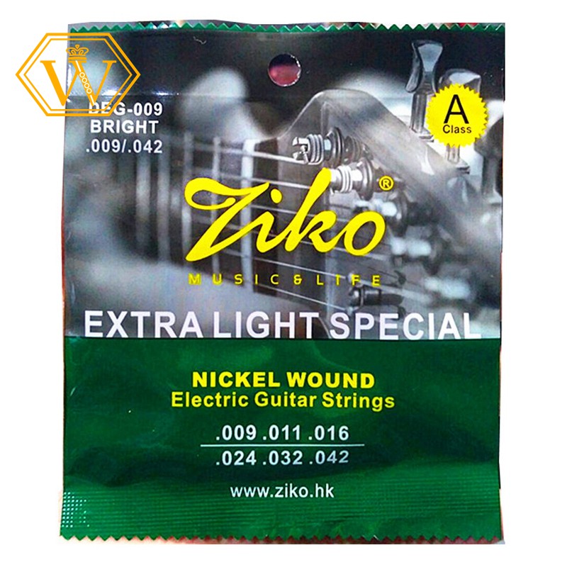 【ready stock】Ziko Deg Electric Guitar Strings Nickel Wound Extra Light