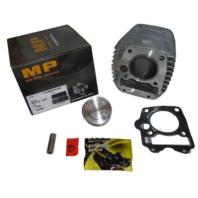 Mp cylinder block for wave125 57mm | Shopee Philippines