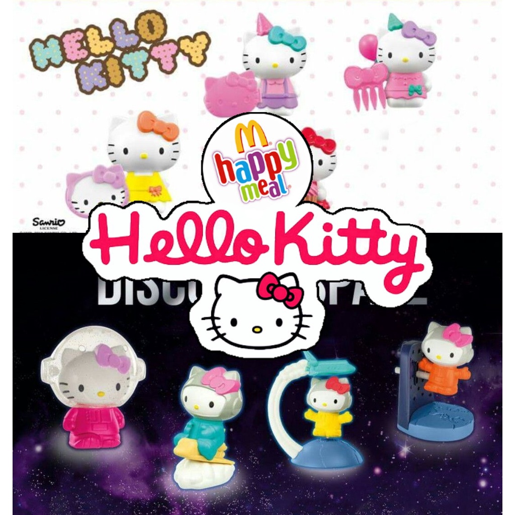 MCDONALD’S Happy Meal HELLO KITTY Collectible Toys Shopee Philippines