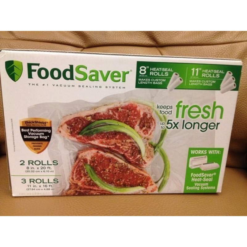 Foodsaver Food Vacuum Preservative Dedicated Bag 5 Rolls Shopee