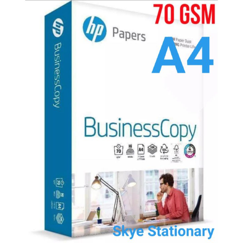 HP Bond Paper ( Business Copy Paper 70gsm) Shopee Philippines