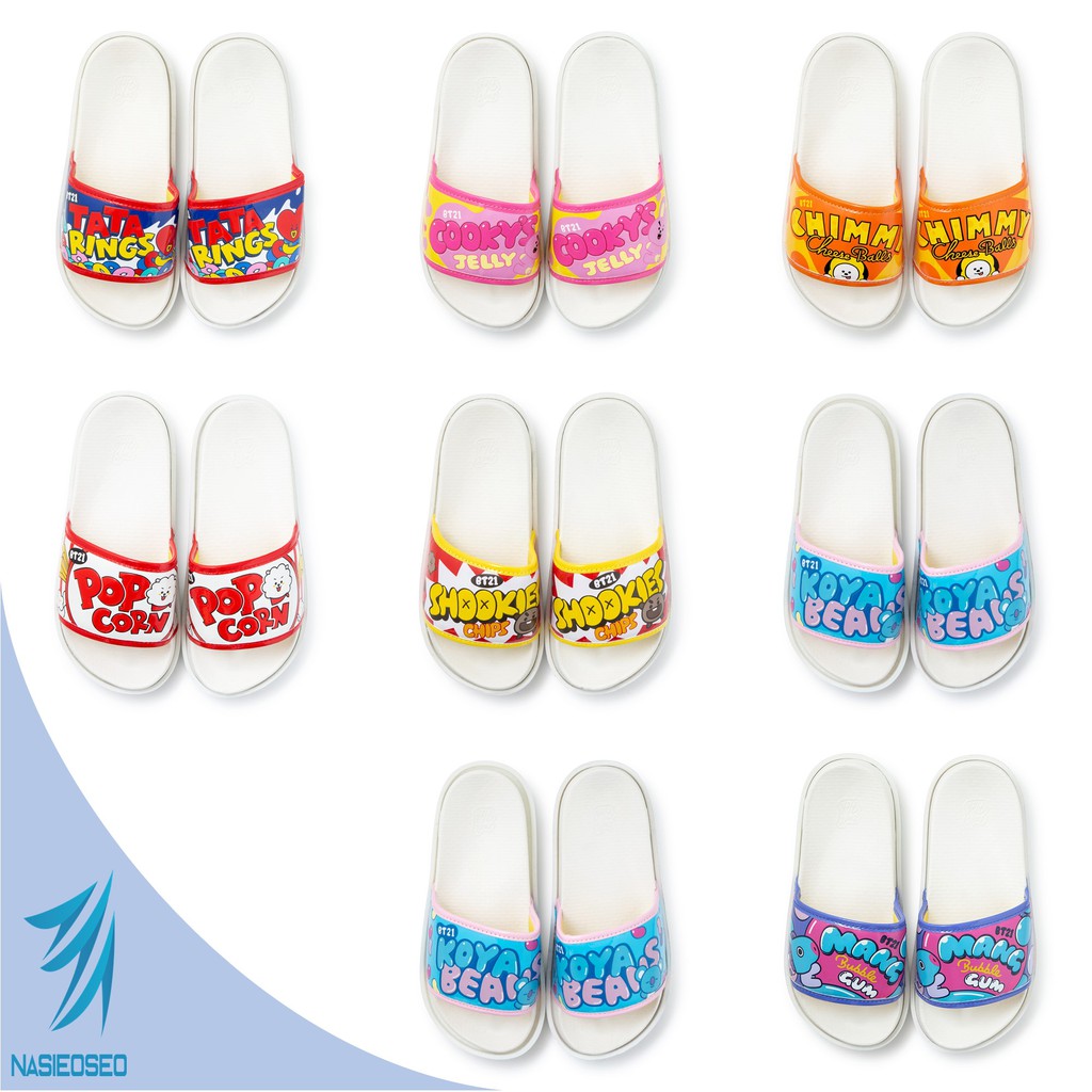 Bt21 platform slippers store