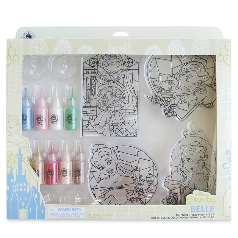 Belle Suncatcher Paint Set (Disney Store Original) Shopee Philippines