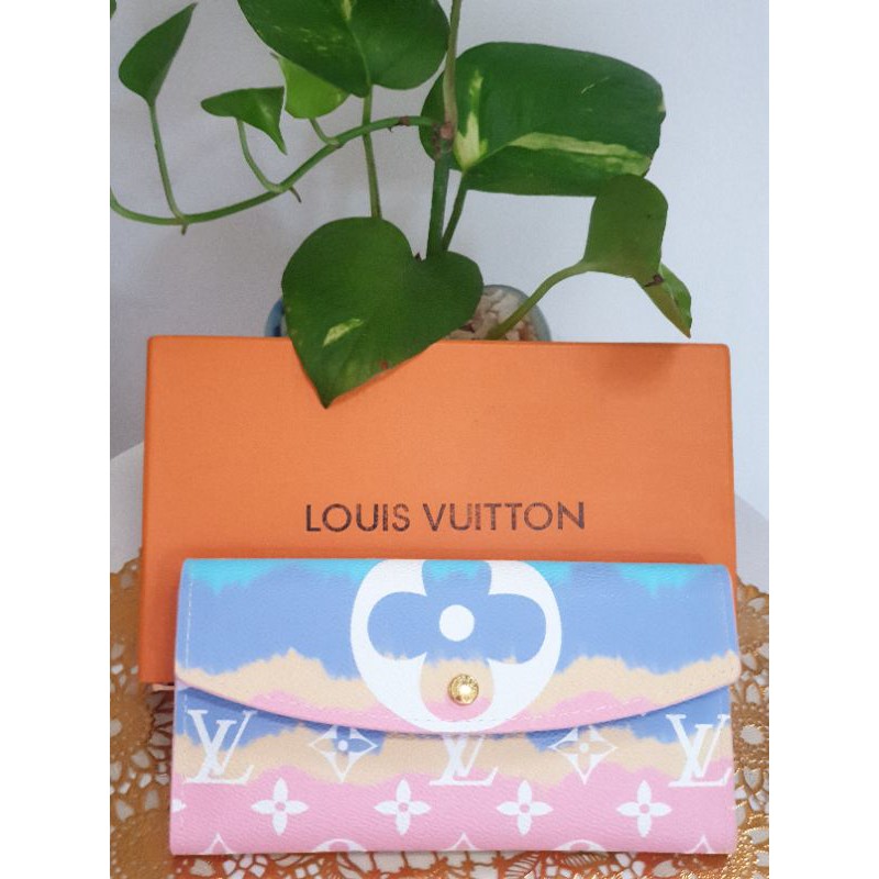 LV Summer Escale pink wallet 2-in-1 | Shopee Philippines
