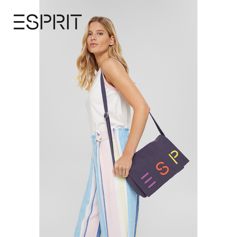 Esprit Women Logo Sling Bag Shopee Philippines