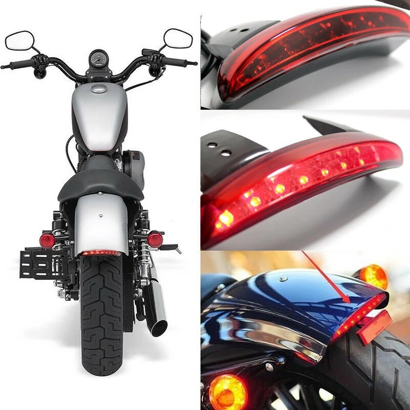 Aazon.co: Red LED Otorcycle Brake Light/Tail Light/Turn Signal Bulb