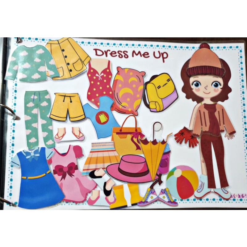 Dress Me Up' Activity Page!