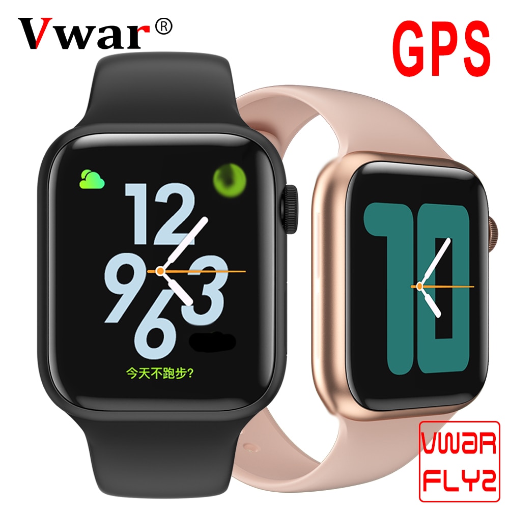 Vwar FLY2 Smart Watch Series 6 Bluetooth Call Wireless Charger GPS