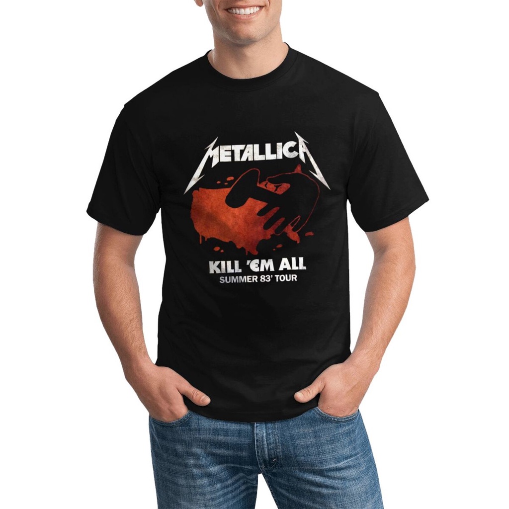 Metallica Kill Em All Summer 83 Fashion Newest Tshirts Available Size ...