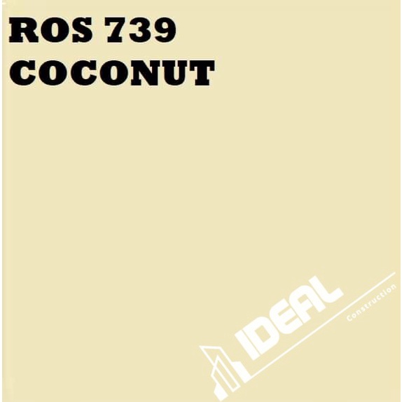 RAIN OR SHINE | ROS 739 COCONUT | ELASTOMERIC PAINT | 4 LITERS | 1 ...