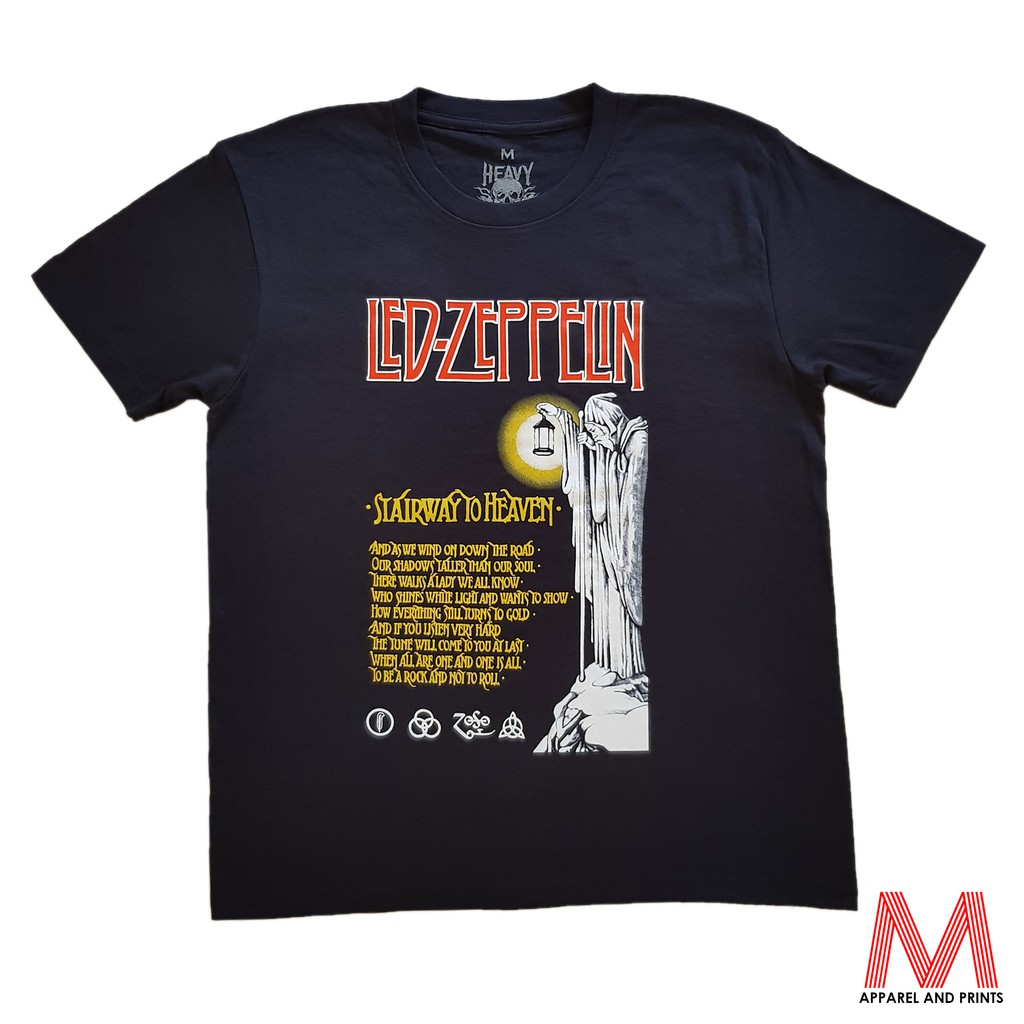 led zeppelin stairway to heaven shirt