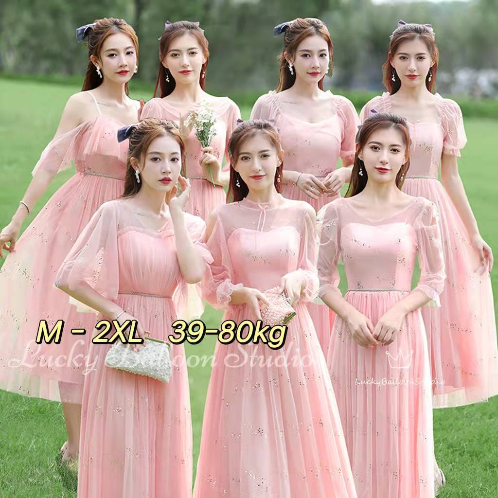 princess polly baby blue dress 22 Best Blush Bridesmaid Dresses If You're Thinking Pink main image 1