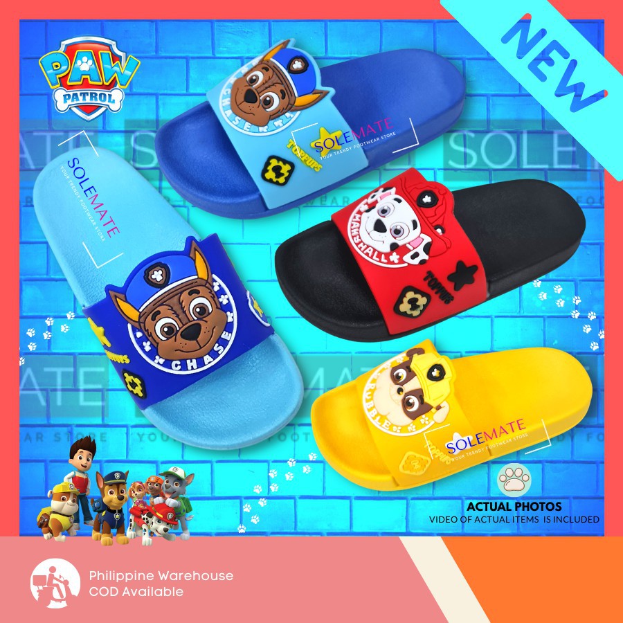 Paw patrol clearance slippers size 13