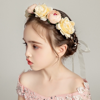 24 Pieces Multicolor Flower Headbands for Women Girls Floral Flower Crown  Hippie with Adjustable Elastic Flower Hair Band Daisy Hair Accessories for  Kids Baby Festival Wedding Party