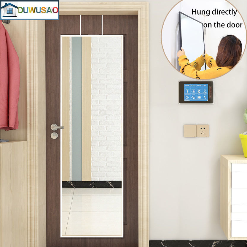 en Hanging On Door Full Body Mirror Selfadhesive Wall Mirror Long