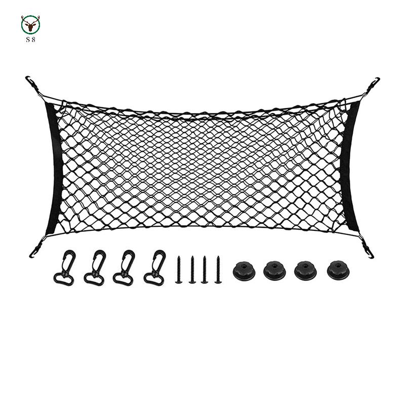 Rear Cargo Net, 35-48 inch Envelope Style Cargo Trunk Net Tailgate ...