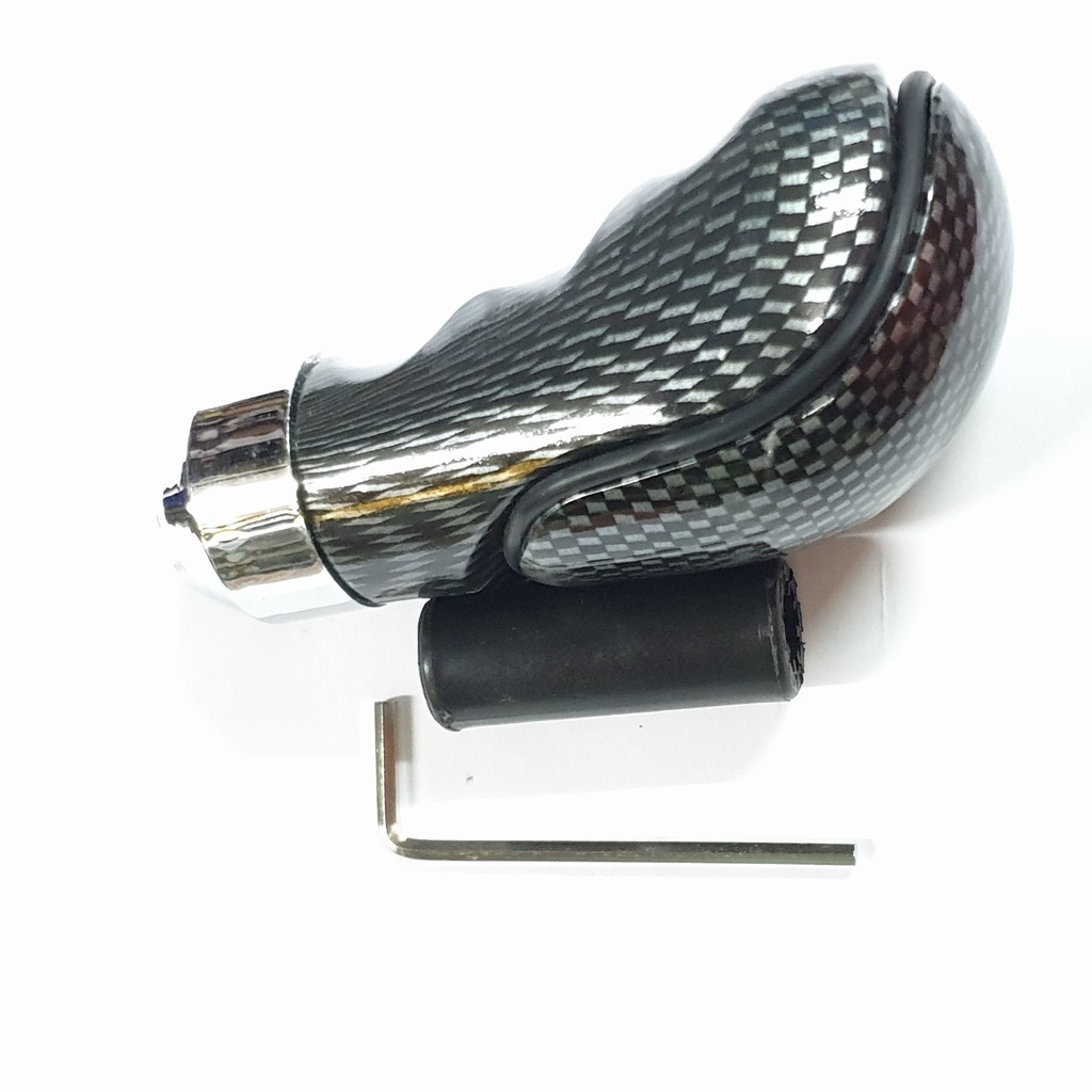 Universal Leather Shift Knob Manual Gear Stick Shift Shifter Lever Car ...