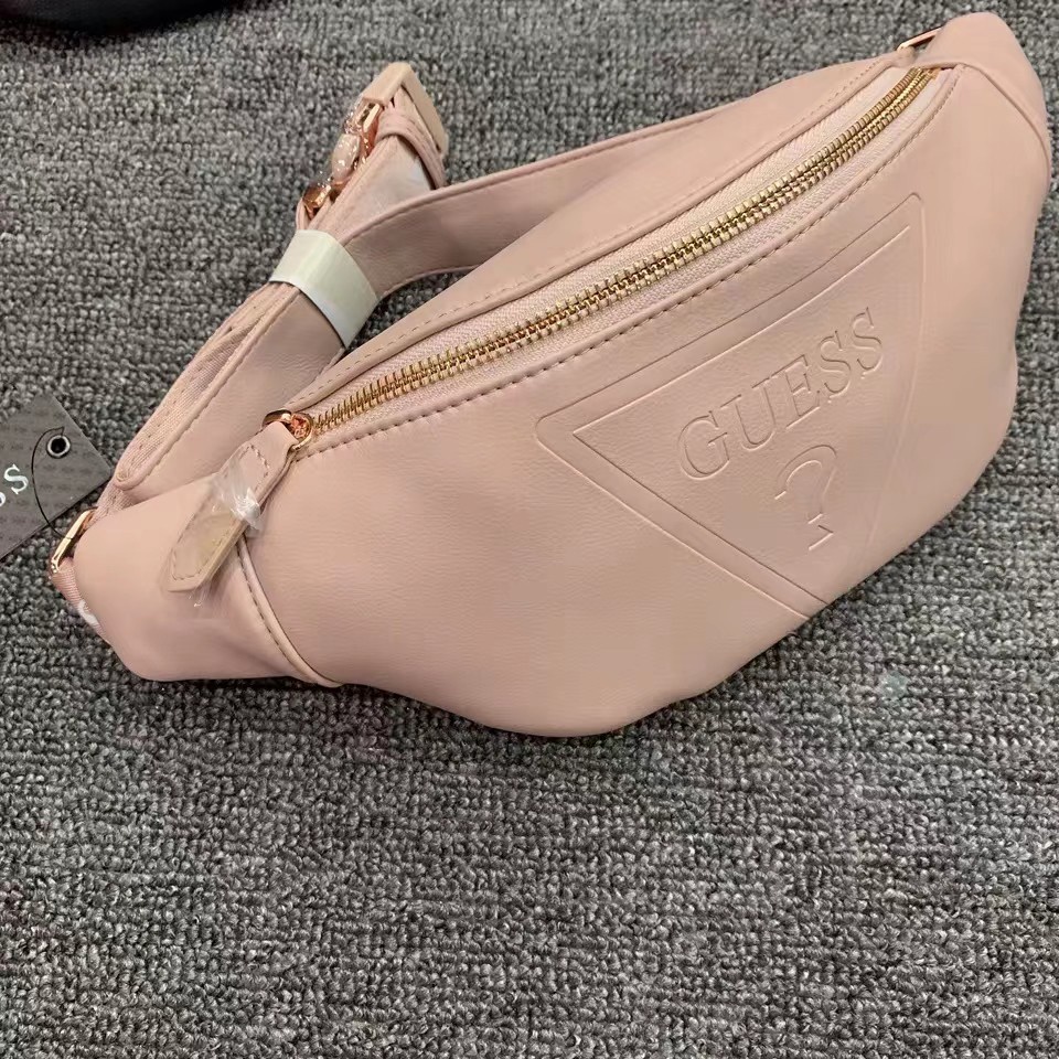 Guess pink belt bag deals