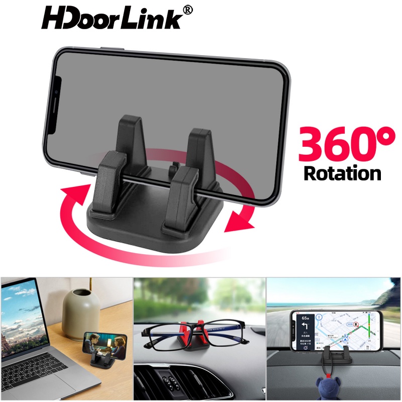 HdoorLink Universal 360 Rotation Car Phone Holder Mini GPS Mount ...