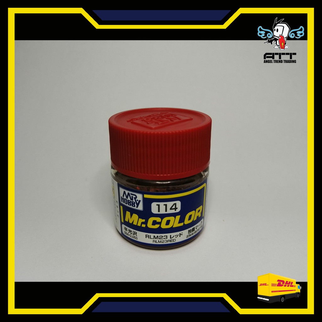 MR.COLOR 114 RLM23 RED 10ML (Gunpla Gundam Paint Model Kit Tools Resin ...